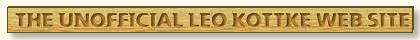 Unofficial Leo Kottke Web Site